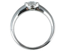 Pt900 ダイヤモンド婚約指輪 デザインNo.C2696、画像2