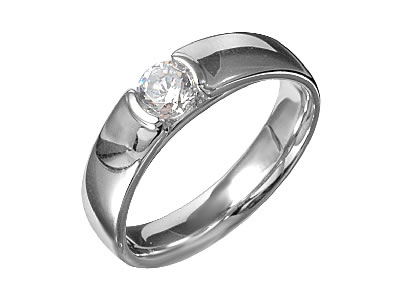 Pt900 ダイヤモンド婚約指輪 デザインNo.C3517、画像1