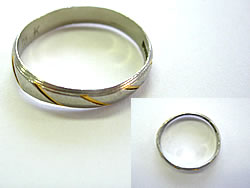 修理例：Pt900/k18結婚指輪