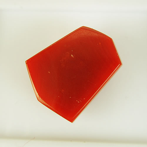 血赤珊瑚　18×14mm　六角　ジュエリールース bd791 画像