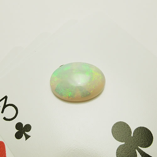 大粒オパール　 7.99ct　グリーン美斑　ジュエリールース cd147 画像