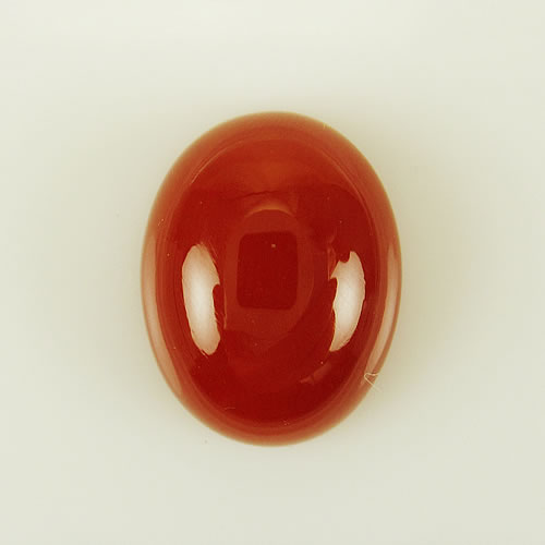 血赤珊瑚　13×10mm　小判 　ジュエリールース cd204