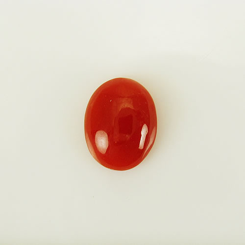 血赤珊瑚　9×7mm　小判 　ジュエリールース cd341