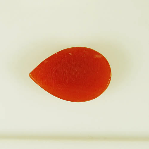 血赤珊瑚　12×8mm　PS　ジュエリールース cd711 画像