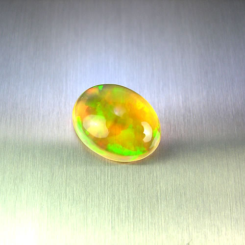 メキシコオパール オレンジ強斑 2.46ct ジュエリールースde333 - 御徒