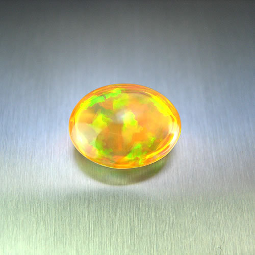 メキシコオパール オレンジ強斑 2.46ct ジュエリールースde333 - 御徒