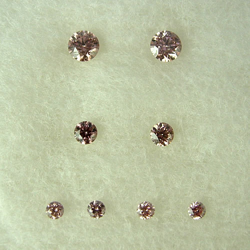 ピンクダイヤモンド　8ps　0.20ct　ジュエリールース de806