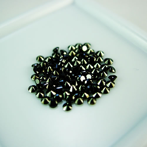 ブラックダイヤ　 1.47ctメレ　ジュエリールース df984 画像