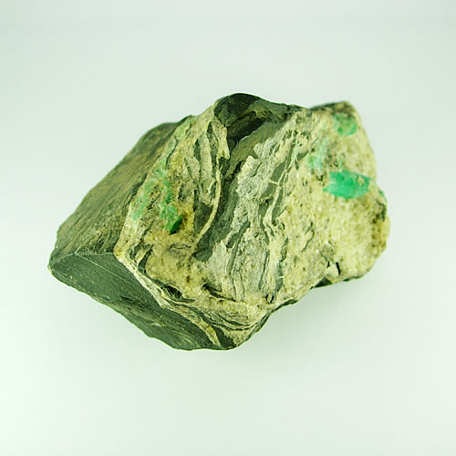 コロンビア産エメラルド　526g　母岩付きルース dt491 画像