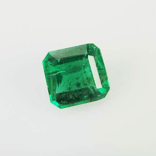 コロンビア産エメラルド　0.63ct　ジュエリールース ed258 画像