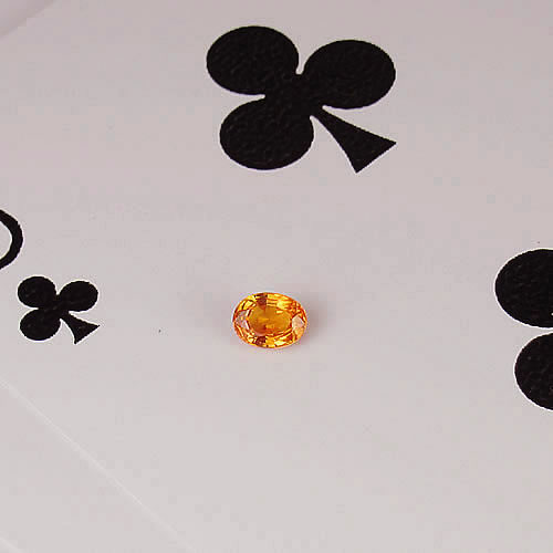 イエローサファイア　0.34ct　ジュエリールース ed323 画像