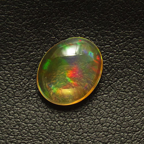 メキシコオパール 　1.31ct 　オレンジ斑 　ジュエリールース ed347 画像