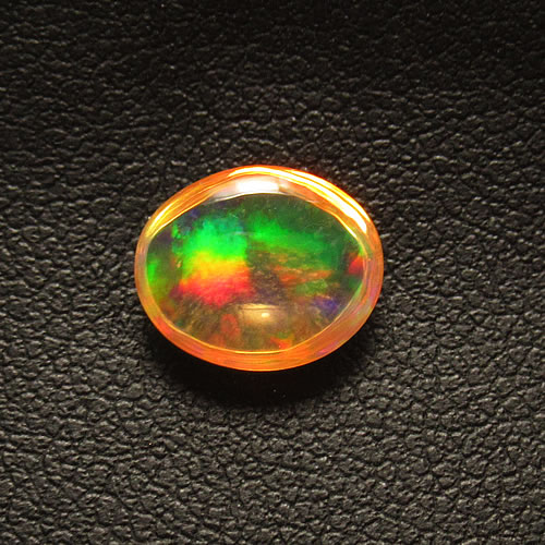 メキシコオパール 　1.31ct 　オレンジ斑 　ジュエリールース ed347 画像