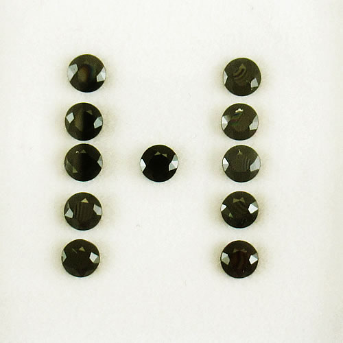 ブラックサファイア　1.32ct　11ps　　ジュエリールース ed405 画像