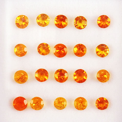 ファイアーオパール　1.54ct　20ps　　ジュエリールース ed408