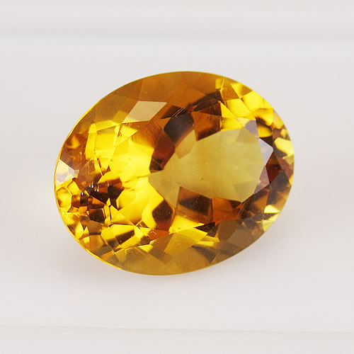 シトリントパーズ　4.91ct　ジュエリールース ed432 画像