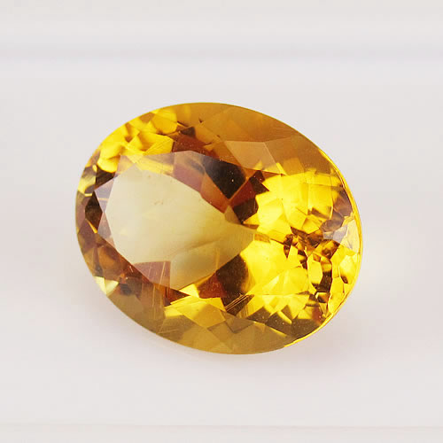 シトリントパーズ　4.91ct　ジュエリールース ed432 画像