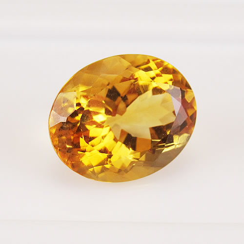 シトリントパーズ　5.38ct　ジュエリールース ed433 画像