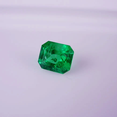 コロンビア産エメラルド　0.63ct　ジュエリールース ed453 画像