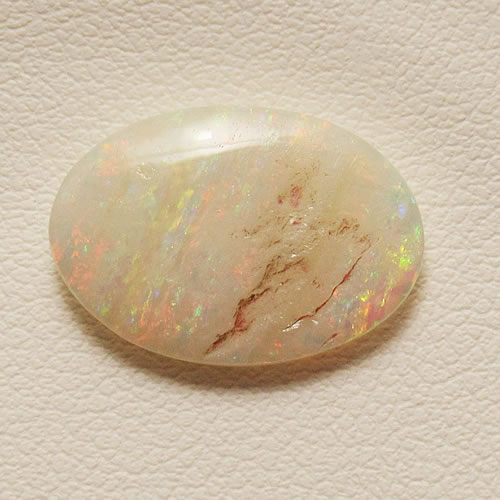 オパール　4.60ct　赤斑　ジュエリールース ed555 画像
