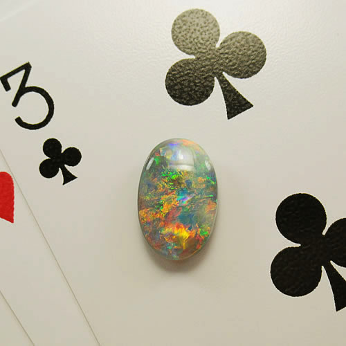 ブラックオパール 　3.71ct 　ジュエリールース ed563 画像