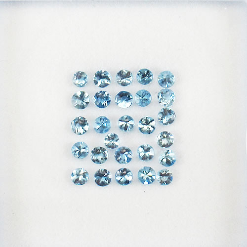アクアマリン　1.00ct　2.1～2.3mm　ジュエリールース ed566