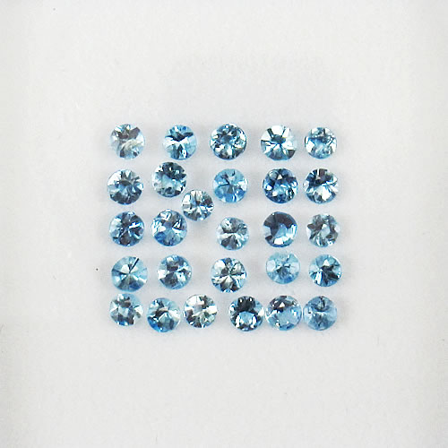 アクアマリン　1.00ct　2.1～2.3mm　ジュエリールース ed566 画像