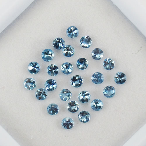 アクアマリン　1.10ct　2.3～2.4mm　ジュエリールース ed567 画像