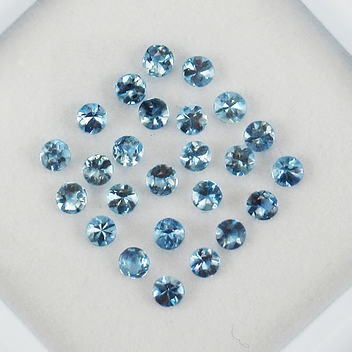 アクアマリン　1.10ct　2.3～2.4mm　ジュエリールース ed567 画像