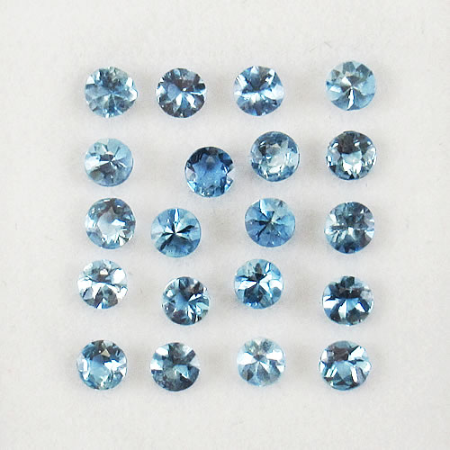 アクアマリン　1.29ct　2.7～2.8mm　ジュエリールース ed570