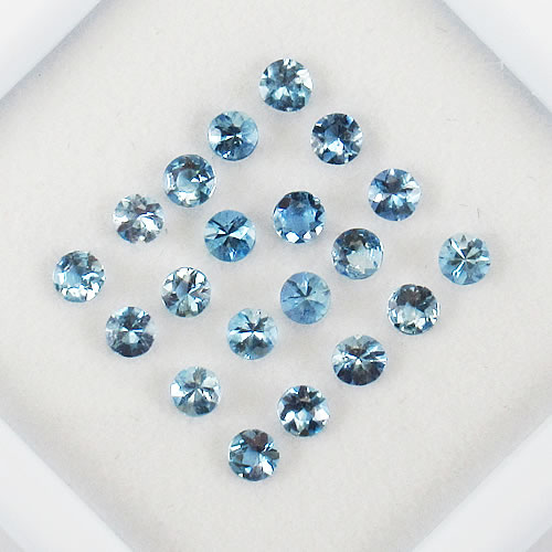 アクアマリン　1.29ct　2.7～2.8mm　ジュエリールース ed570 画像