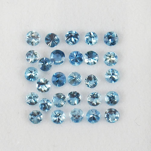 アクアマリン　1.06ct　2.1～2.3mm　ジュエリールース ed572 画像
