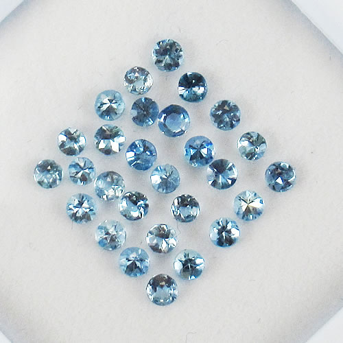 アクアマリン　1.06ct　2.1～2.3mm　ジュエリールース ed572 画像