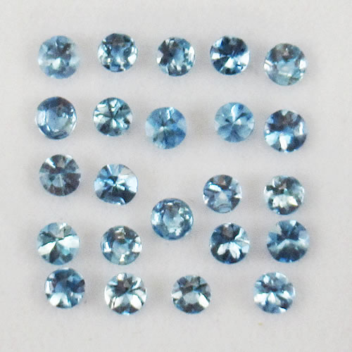 アクアマリン　1.11ct　2.5～2.6mm　ジュエリールース ed574