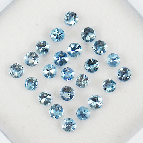 アクアマリン　1.16ct　2.5～2.6mm　ジュエリールース ed575 画像