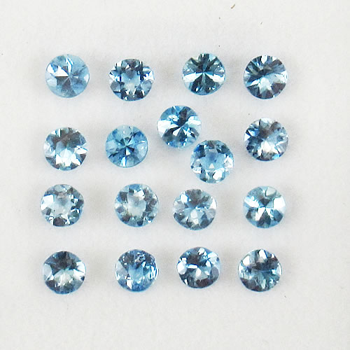 アクアマリン　1.16ct　2.8～2.9mm　ジュエリールース ed577 画像