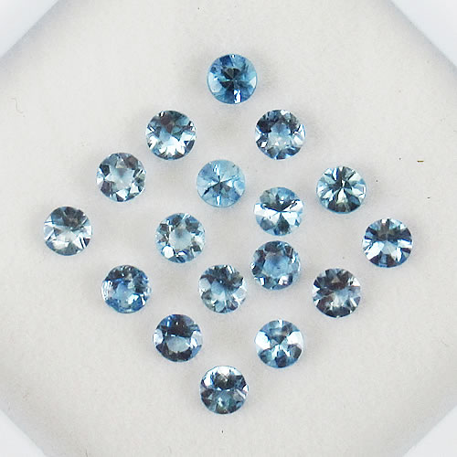 アクアマリン　1.16ct　2.8～2.9mm　ジュエリールース ed577 画像