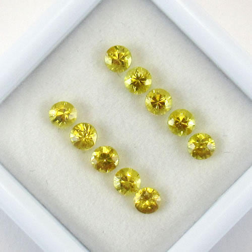 イエローサファイア　1.31ct　10ps　ジュエリールース ed590 画像
