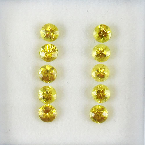 イエローサファイア　1.31ct　10ps　ジュエリールース ed590 画像