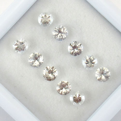 ホワイトサファイア　1.32ct　10ps　ジュエリールース ed592 画像