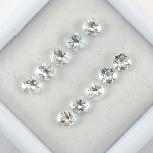 アクアマリン　0.96ct　10ps　ジュエリールース ed598 画像