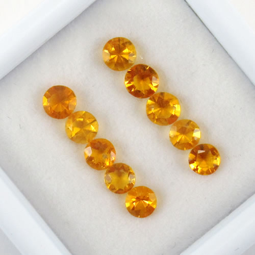 ファイアーオパール　0.76ct　10ps　ジュエリールース ed599 画像