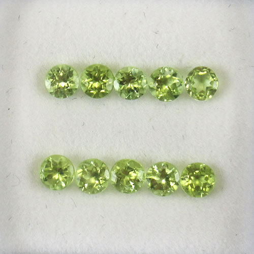 ペリドット　1.23ct　10ps　ジュエリールース ed602