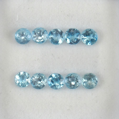 ブルートパーズ　1.41ct　10ps　ジュエリールース ed604