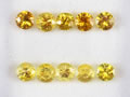 イエローサファイア　1.38ct　10ps　ジュエリールース