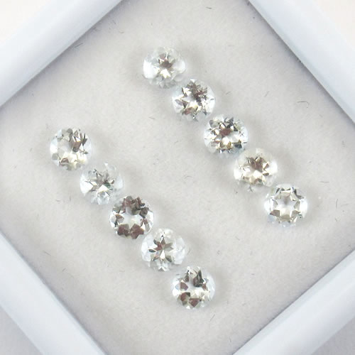 アクアマリン　0.92ct　10ps　ジュエリールース ed612 画像