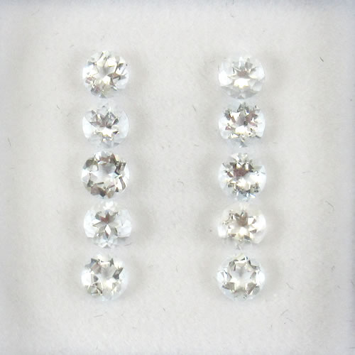 アクアマリン　0.92ct　10ps　ジュエリールース ed612 画像