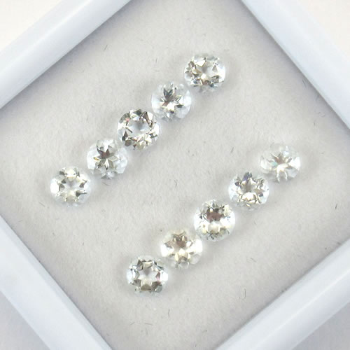 アクアマリン　0.92ct　10ps　ジュエリールース ed612 画像