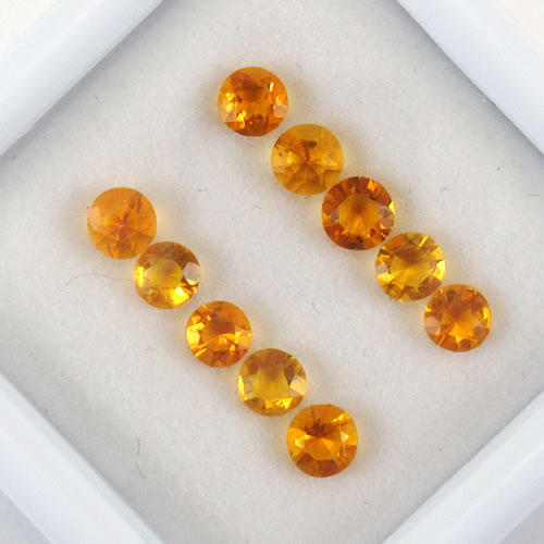 ファイアーオパール　0.72ct　10ps　ジュエリールース ed613 画像