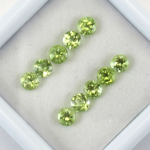 ペリドット　1.22ct　10ps　ジュエリールース ed616 画像